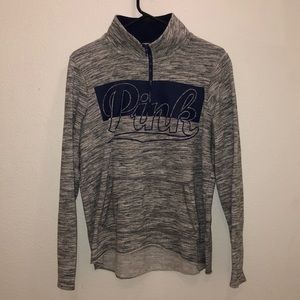 ✨Pink Quarter Zip Sweater✨